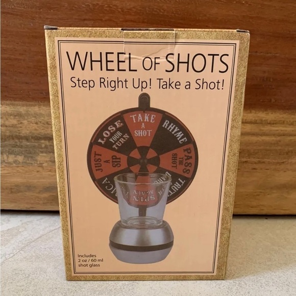 Wheel of shots game 2oz - Picture 1 of 5